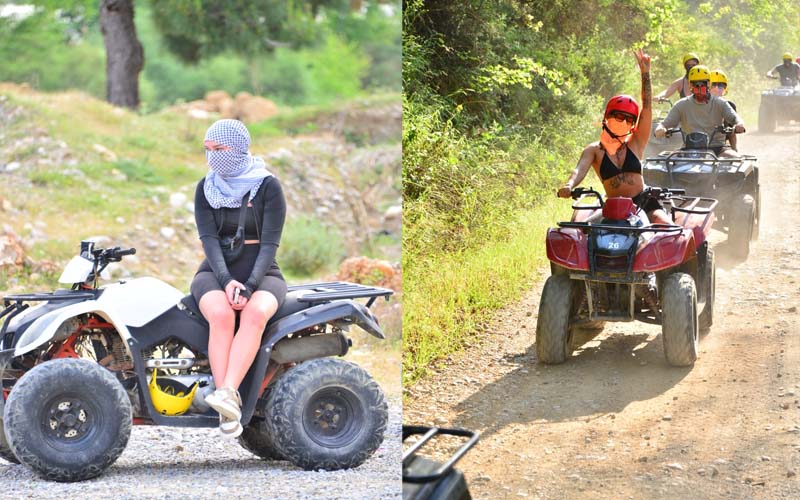 quad riding alanya
