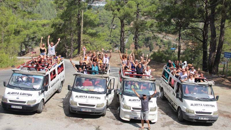 sapadere canyon bus tour